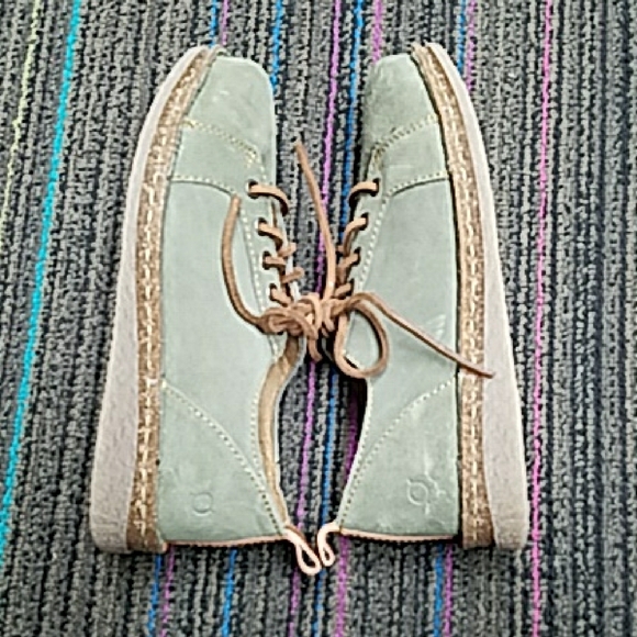 Born Women's Olive Lace-Up Sneakers - Picture 3 of 4